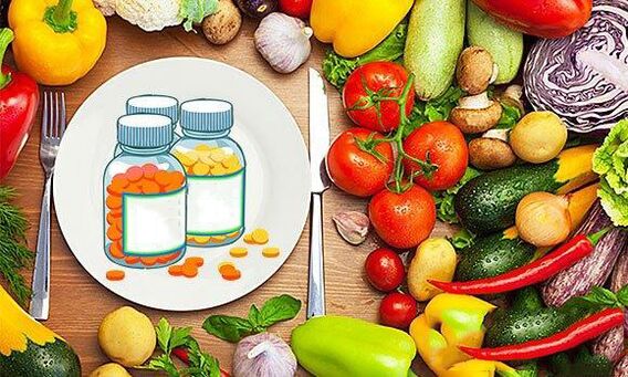 vitamins in the products to increase potency