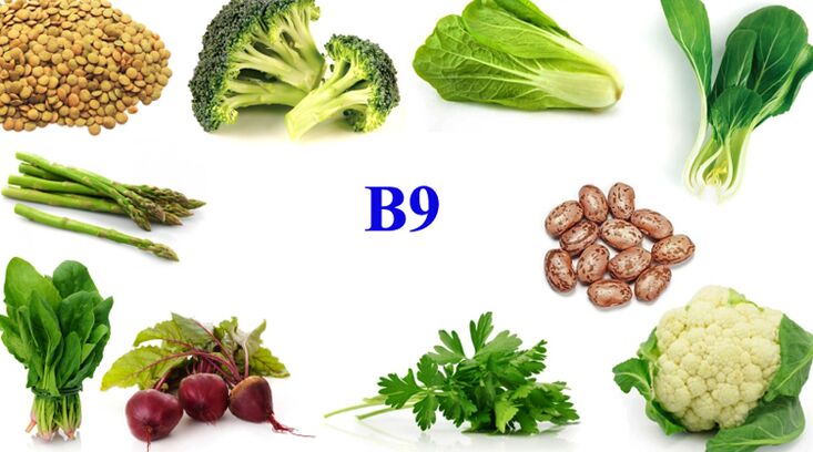vitamin B9 in potency products