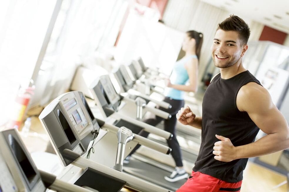 Cardio exercises will help a man to speed up his blood circulation